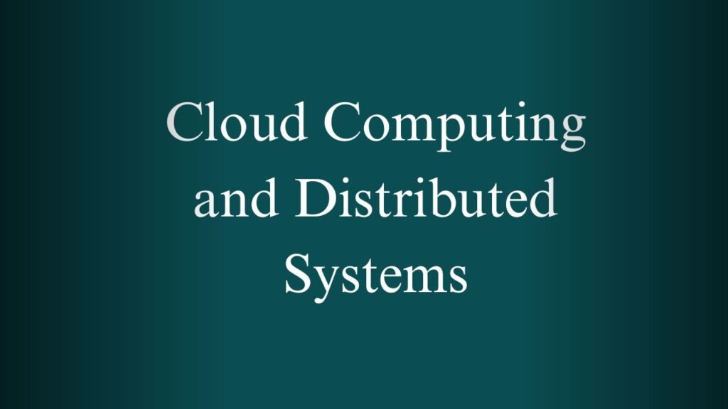 NPTEL Cloud Computing and Distributed Systems Week 1 And 2 Assignment Answers