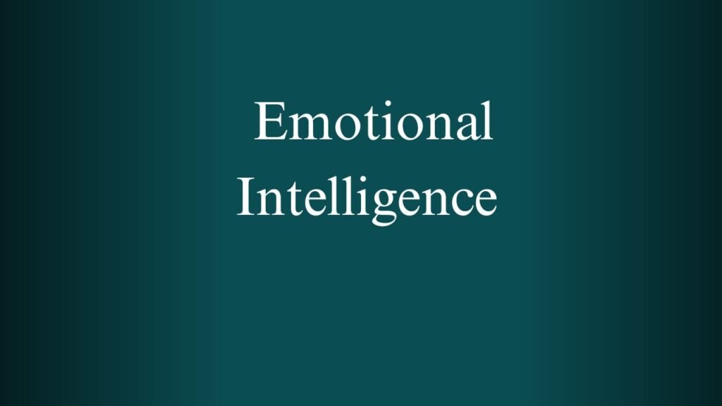 NPTEL Emotional Intelligence Week 1 And 2 Assignment Answers