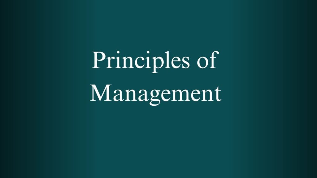 NPTEL Principles of Management Week 1 And 2 Assignment Answers