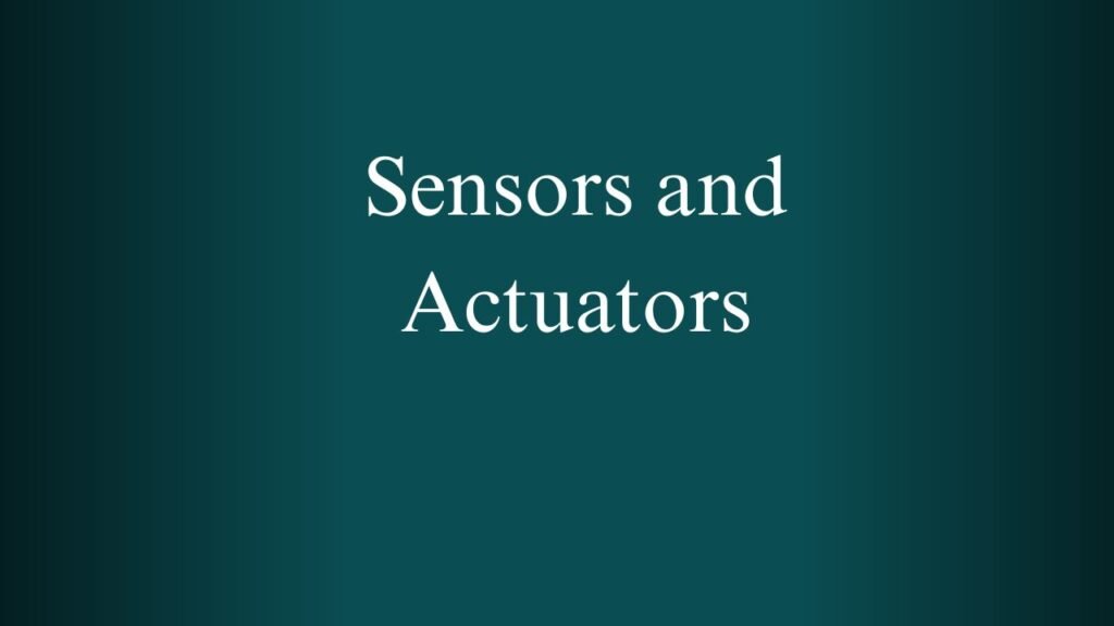 NPTEL Sensors and Actuators Week 1 And 2 Assignment Answers